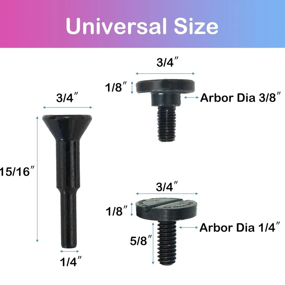 2/3/4pcs Cuting Wheel Mounting Mandrel Holder 3/8