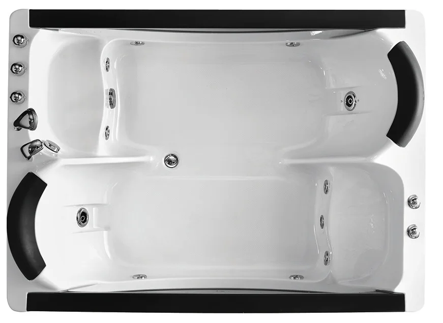 Baño de doble vidrio, termostato ligero de lujo Surf Jacuzzi