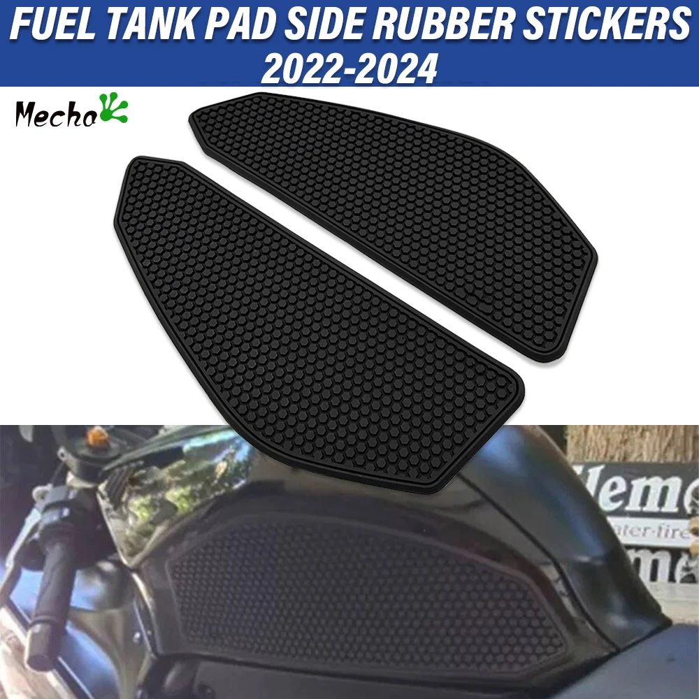 New Fits For YZF‑R7 YZFR7 YZF R7 2022‑2024 Motorcycle Tank Pads Fuel Tank Stickers Protector Knee Non-slip Pad