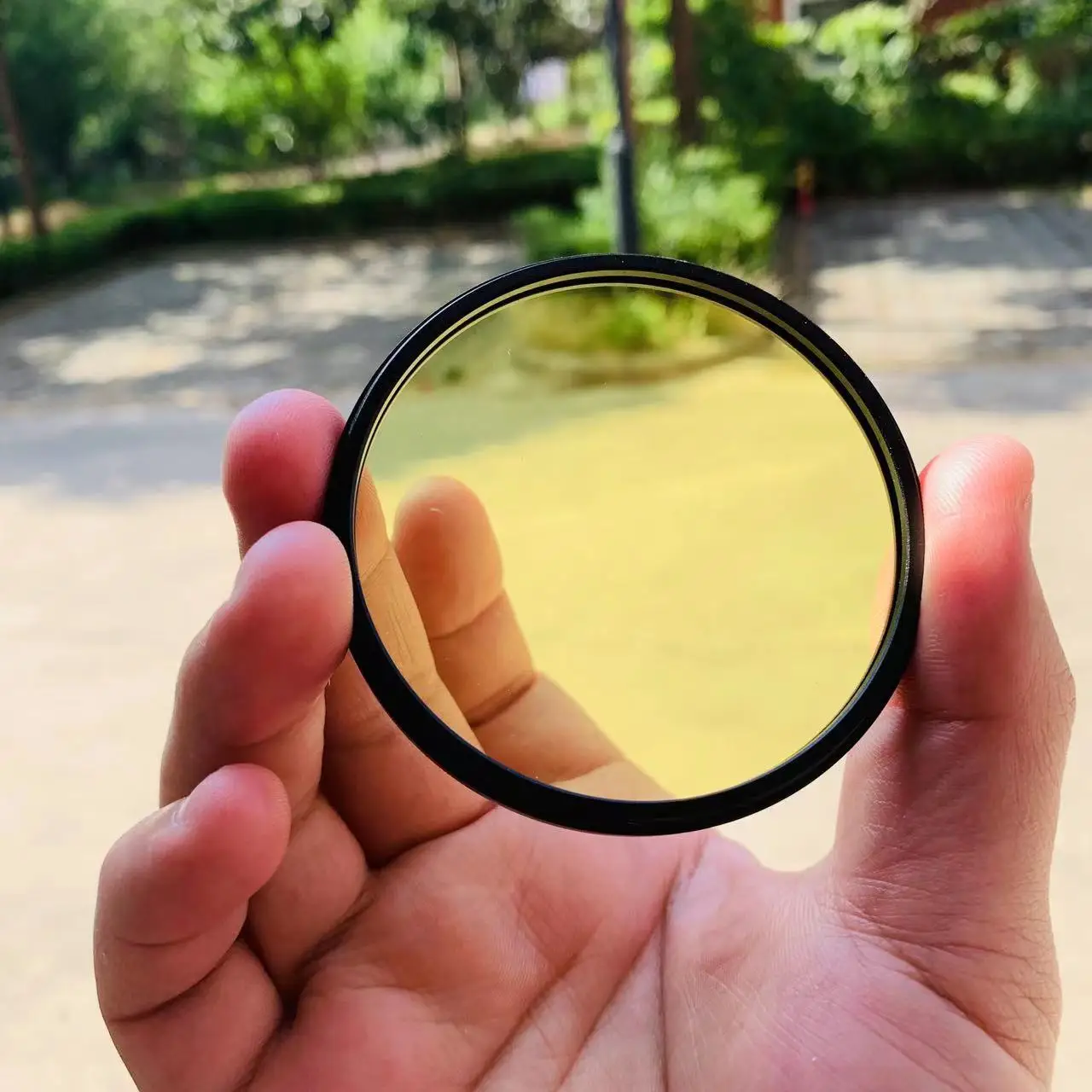 

Each Type 10Pcs Size Diameter 49mm With Metal Frame Ring JB420 And JB450 Optical Filter Glass