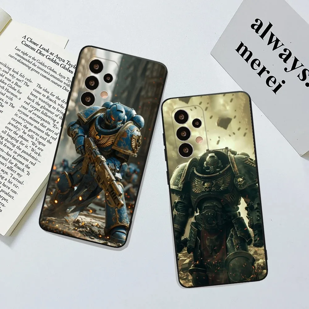 Game W-warhammers-S 40k Phone Case For Samsung Galaxy A20,A21s,A22,A31,A32,A52,A53,A72,73,A80,A91Soft Black Cover