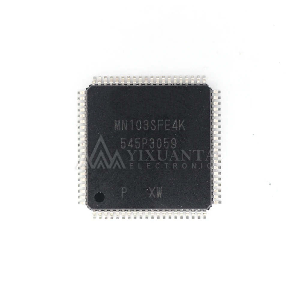 

5pcs/Lot MN103SFE4KXW MN103SFE4K【Conversion start synchronized with 3-phase PWM or timer 12, 13 are available LQFP-80】New