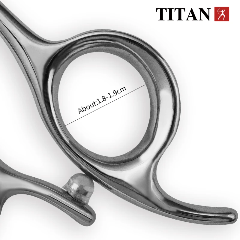 TITAN Professional hair scissors set   hairdressing salon cutting tools barber shears 6.0inch