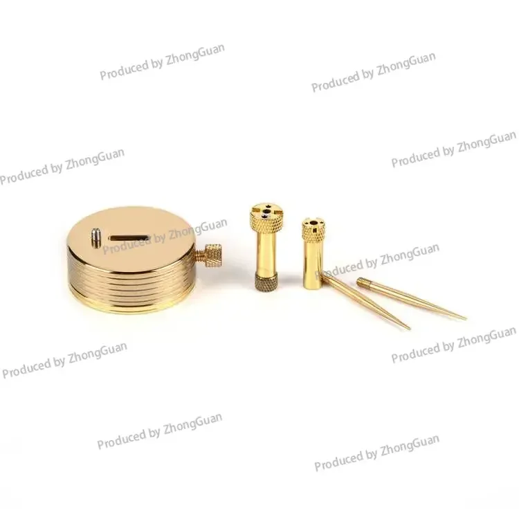 Watch Repair Tool Adjustable  Copper-plated Pendulum Dryer Multifunctional Mechanical Clock Movement Splint Hairspring Seat