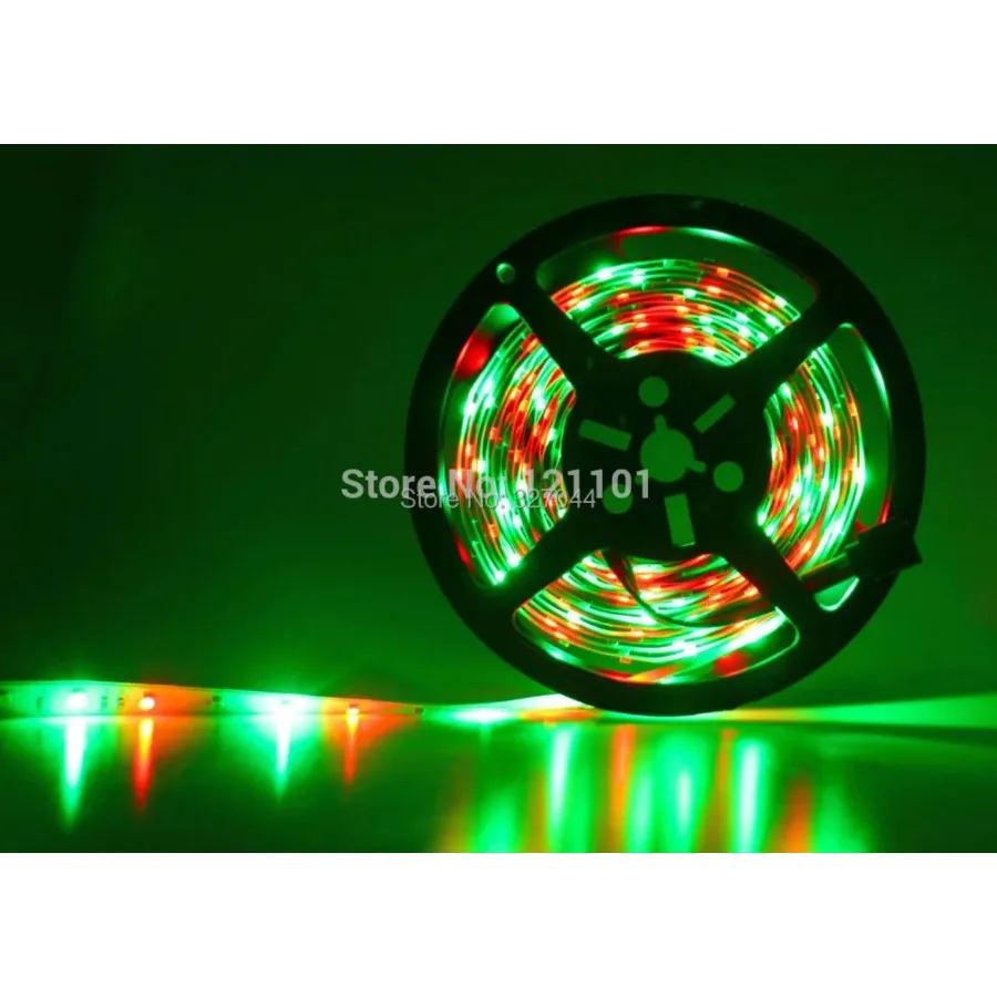 10m / Lot LED Flexible Strip Light 3528 SMD 12V 60 Led/m Non-Waterproof IP44 LED Strip Light Warm White/RGB