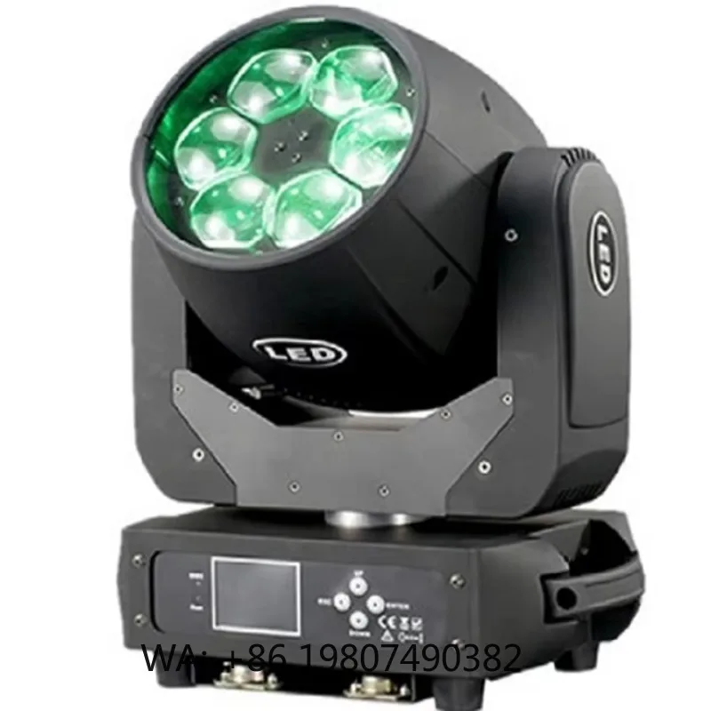 Светодиодный прожектор Bee Eye 4-в-1 RGBW 6x40W с зумом и движущейся головкой, DMX, для вечеринок, дискотек, профессионального сценического освещения