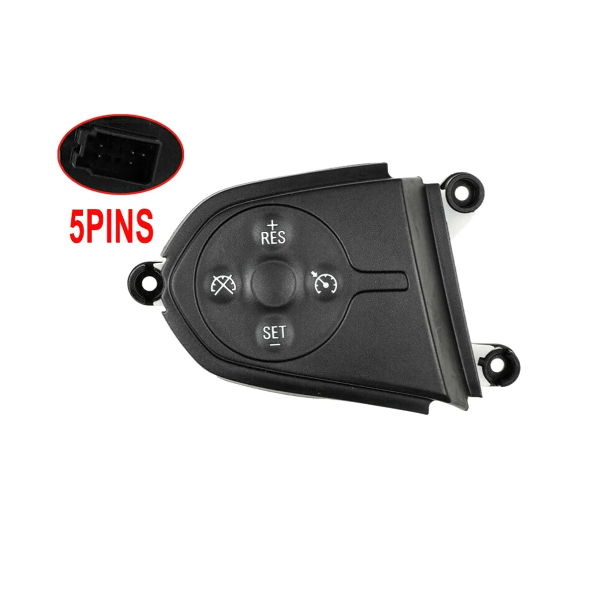 5 Pins Left Side Cruise Control Switch for GM Chevy Colorado GMC Sierra 1500 23262285 23134228