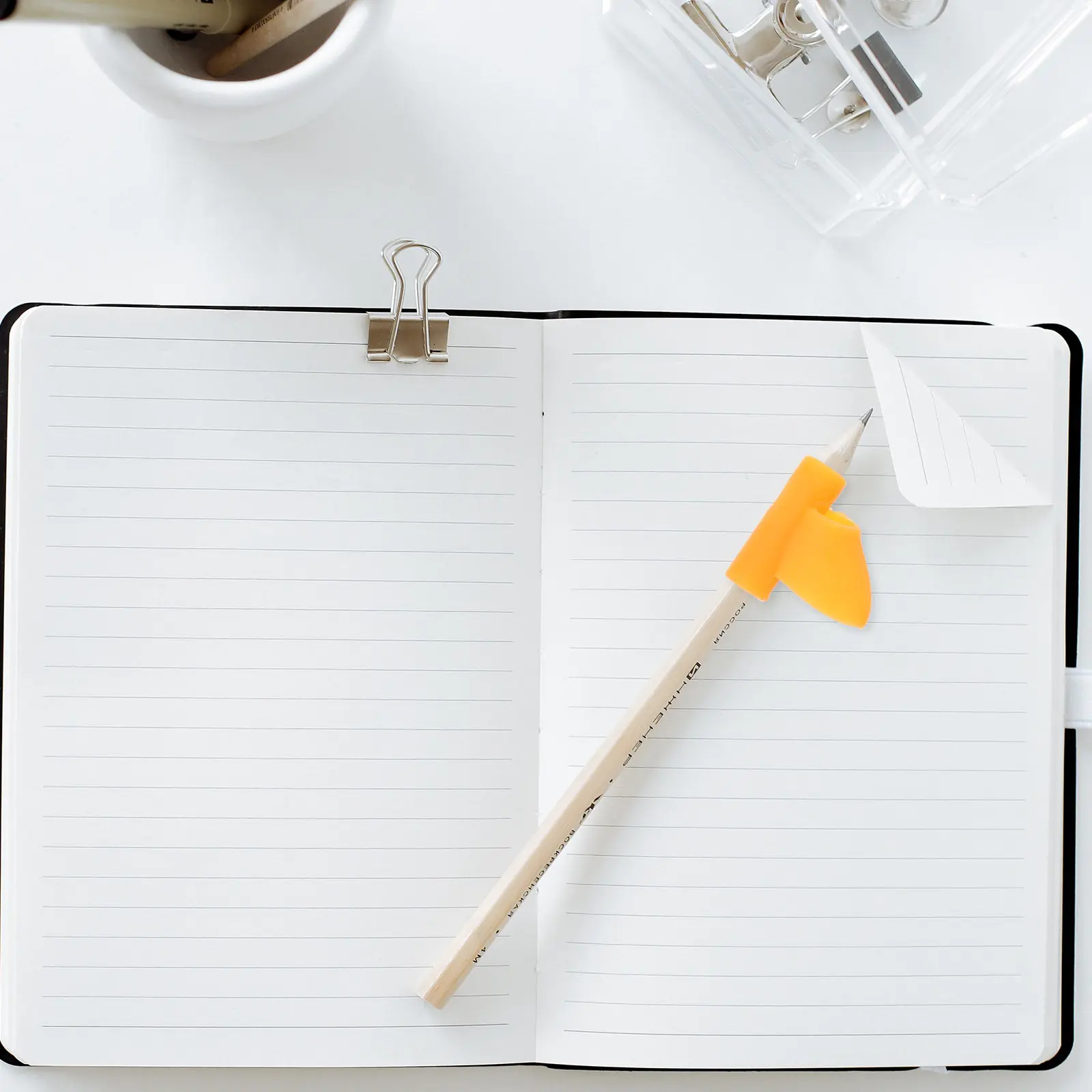 

10Pcs Pencil Holder with Ergonomic Design Writing Training Gripper for Correct Handwriting Posture Practice