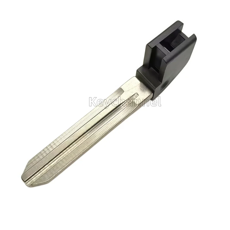 keystar 10pcs/lot TOY43 Car Smart Key Blank Keyless Remote Key Blade Spare Emergency Door Key for Toyota Key Duplicate