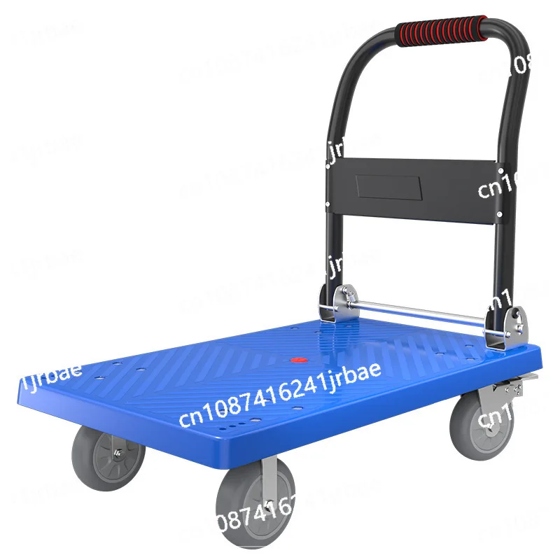 

trolley pulling goods flatbed car home express silent foldable portable trailer