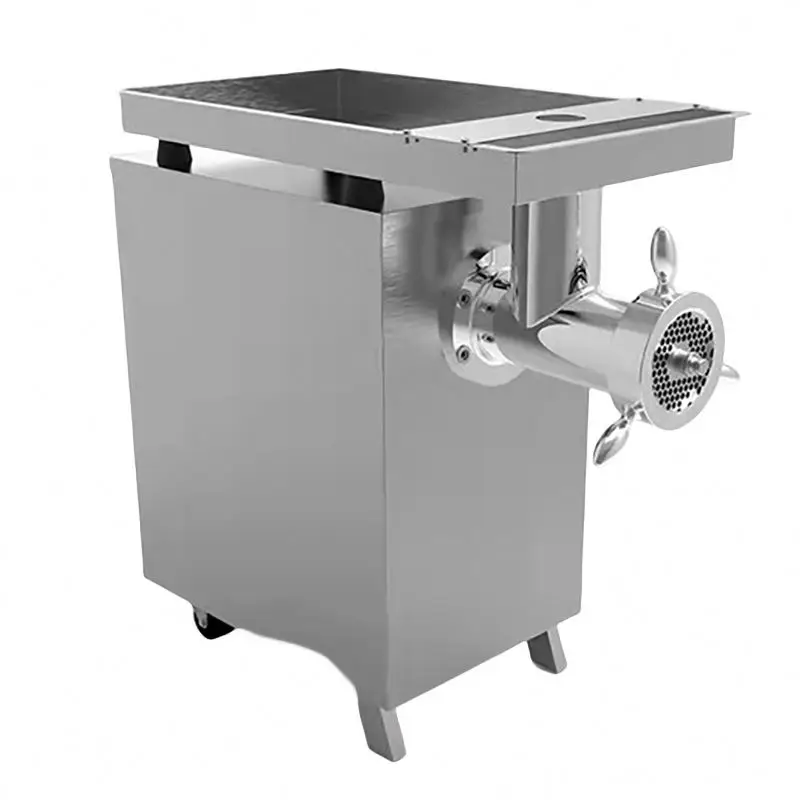 Electric Fresh Fish Meat Grinder Pork Chicken Beef Commercial Meat Grinder Blender Machine Stainless 2200W Sausage Filler