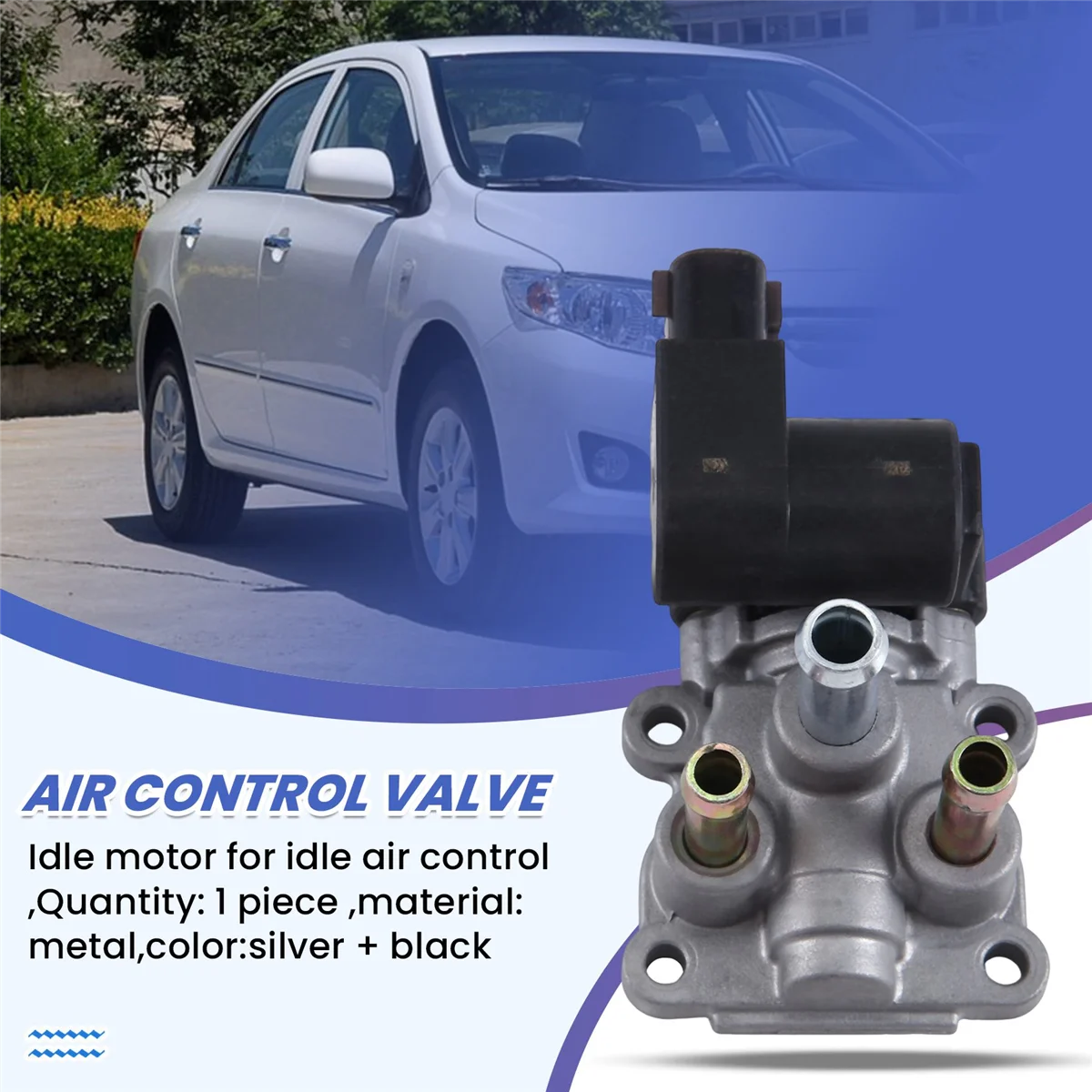 صمام تحكم في الهواء الخمول لتويوتا كورولا ، محرك السرعة ، من من من من من من من أجل من من من ؟