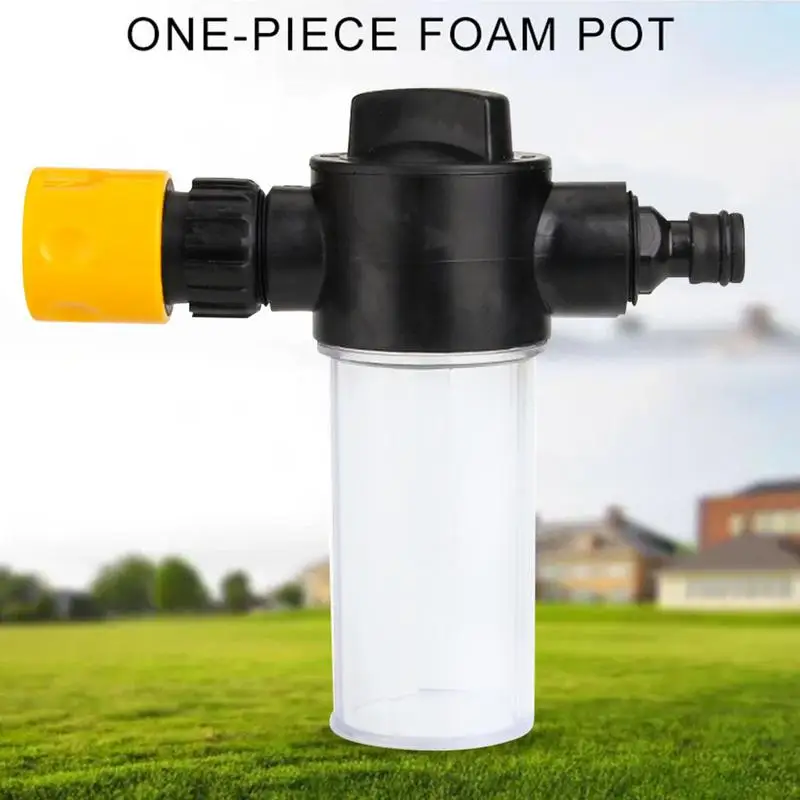 Adjustable Washer Foam Pot Adjustable Washing Foamer Quick-connect Integrated Knob FoamLance For Sprayer Watering