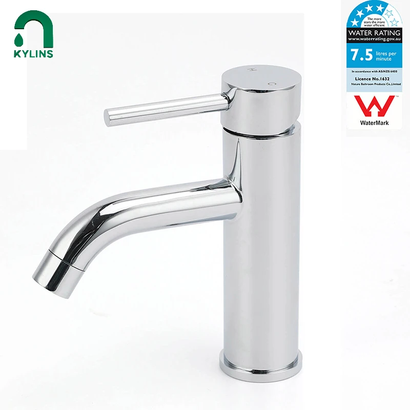 KYLINS Chrome Bathroom Furniture Basic Bathroom Faucets for Wash Basin Taps Bath Washbasin Faucet for Washing Water Tap Tapware