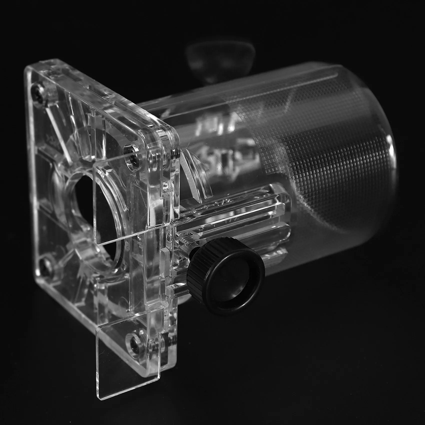 Global Sale-2X ملحقات أداة تشذيب النجارة درع قاعدة من البلاستيك الصلب مع مقابض لآلة التشذيب الكهربائية 3703 S #3