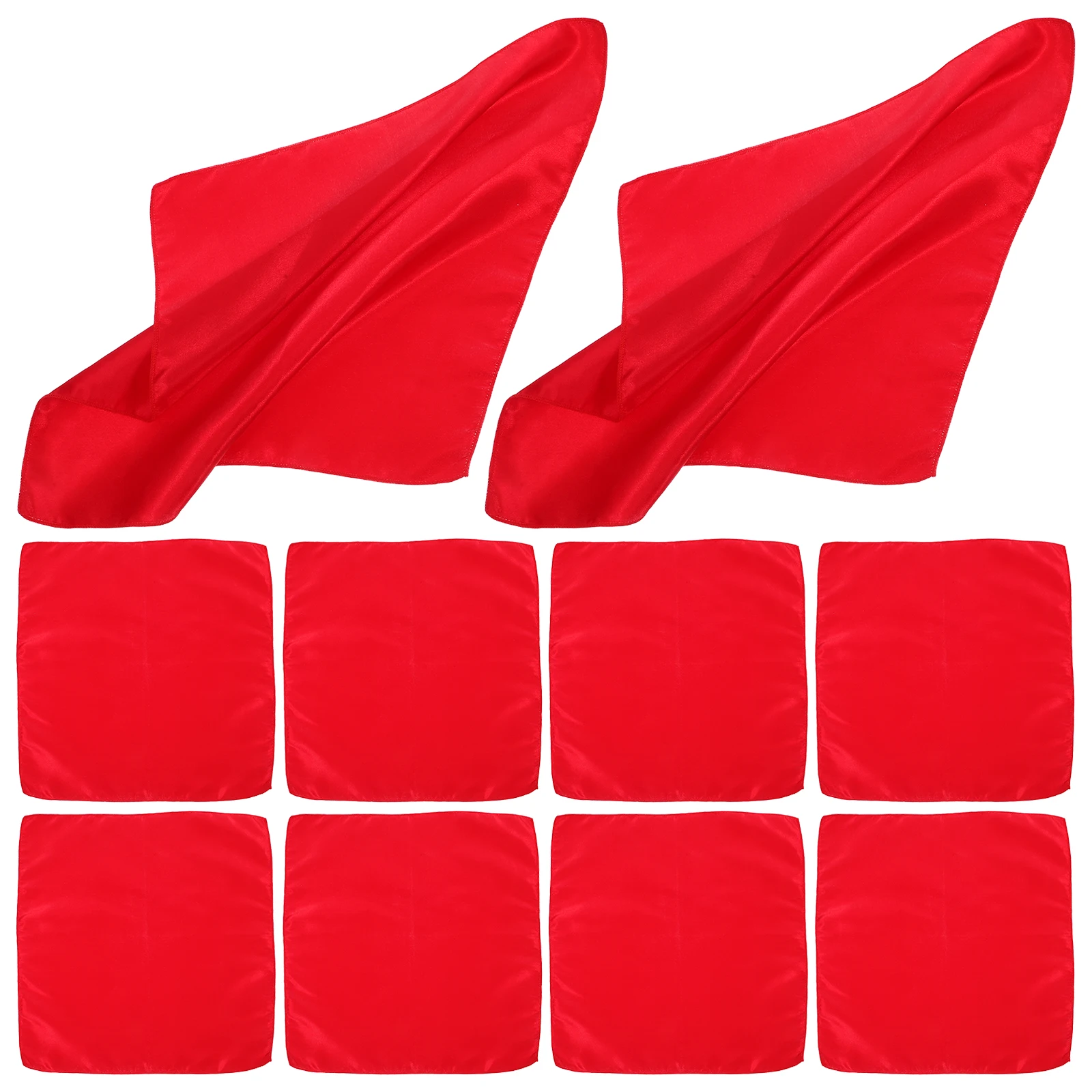 

50 Pcs Napkins Polyester Square Replacement Dinner Napkins Reusable Washable Banquet Party Wedding Dinner Table