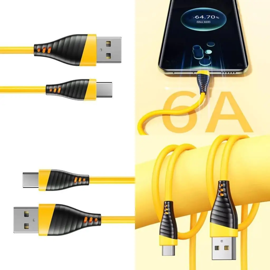 

R53C USB C Cable 120W USB Type C Cable For Super Fast Charging And Data Transfer