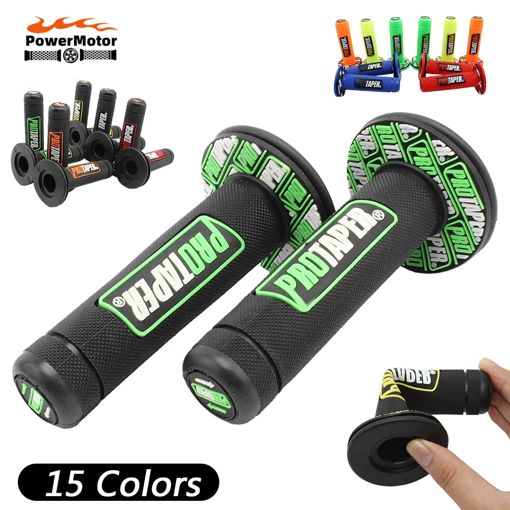 Enduro Motocross Accessories Handle Grips Protaper Grip Handlebar GEL MX Dirt Pit Bike Motorcycle Throttle Grip Cover Wholesale