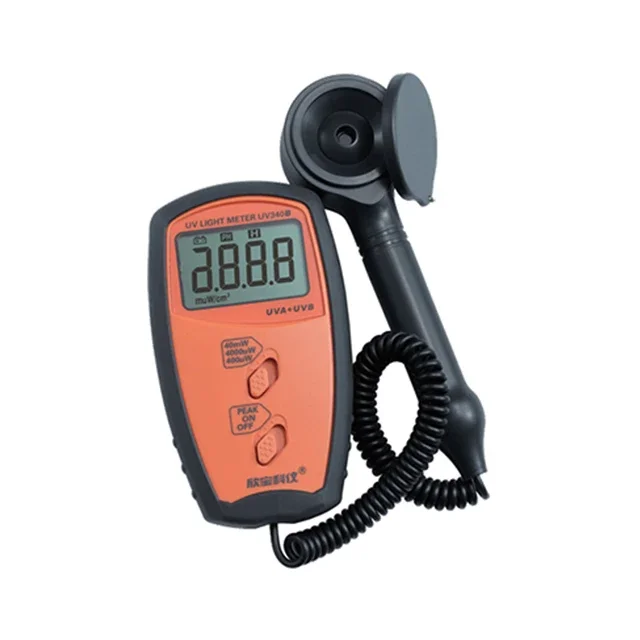 Приборы для тестирования УФ-СВЕТ люкс Цифровой МЕТР UV340B