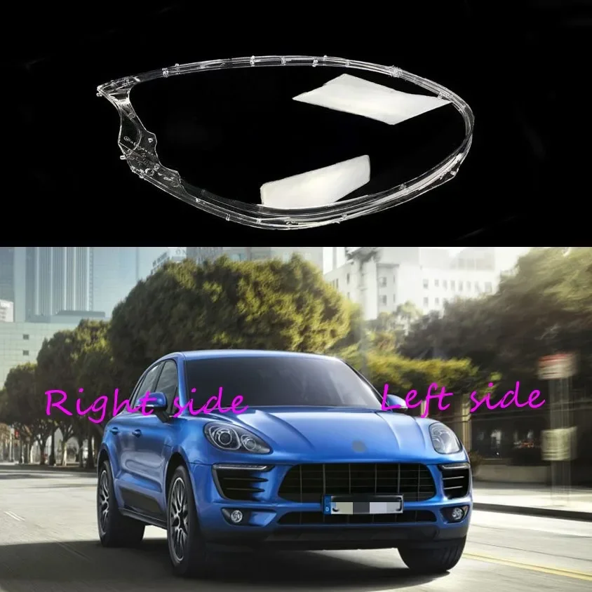 

For Porsche Macan 2014 2015 2016 2017 Car Headlight Cover Headlamp Lens Auto Shell Cover