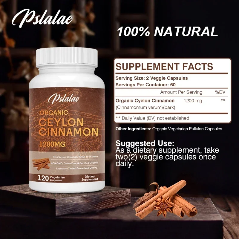 Organic Ceylon Cinnamon - Supports Joint and Bone Health and Improves Blood Circulation