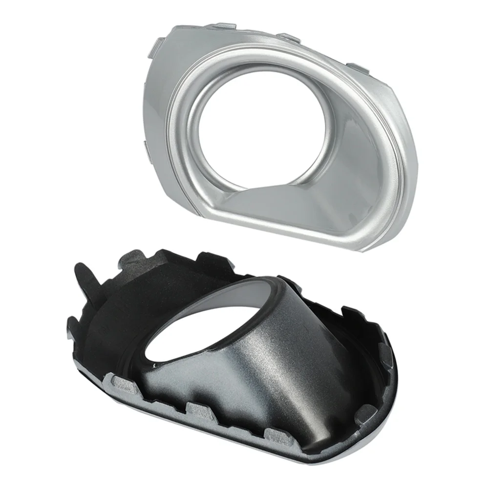 Front Bumper Fog Lamp Cover for 2010 2012 For Outback OEM 57731AJ480 57731AJ490 Installation Replacement with ABS