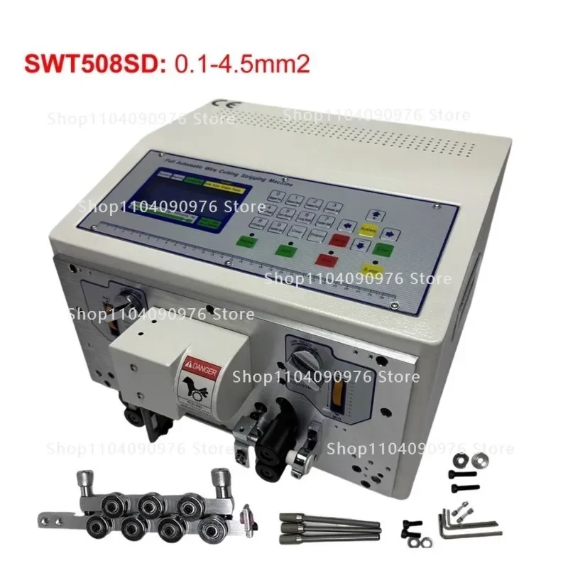 

SWT508SD/N 4.5mm² Automatic Wire Cutting Machine Computerized Cable Stripper Cutter for Efficient Processing