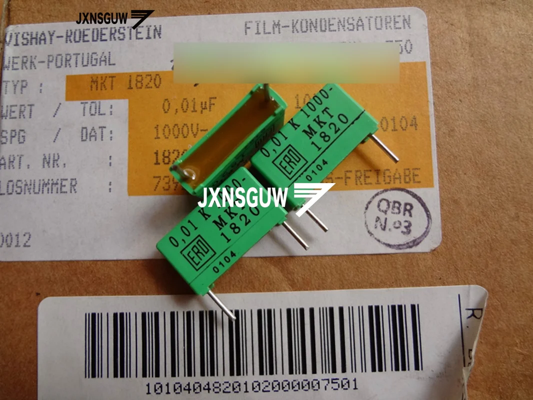 

20PCS NEW Original VISHAY ERO MKT1820 0.01UF1000V P15MM Audio Capacitor 103/1000V Film capacitor ERO1820 0.01UF 1000V 10N 103