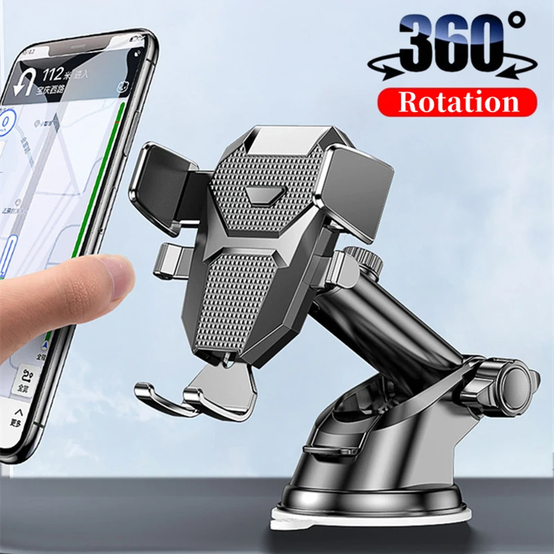 

Sucker Car Phone Holder Mount Stand GPS Telefon Mobile Phone Cell Support For IPhone Xiaomi Huawei Samsung for iPhone Samsung LG