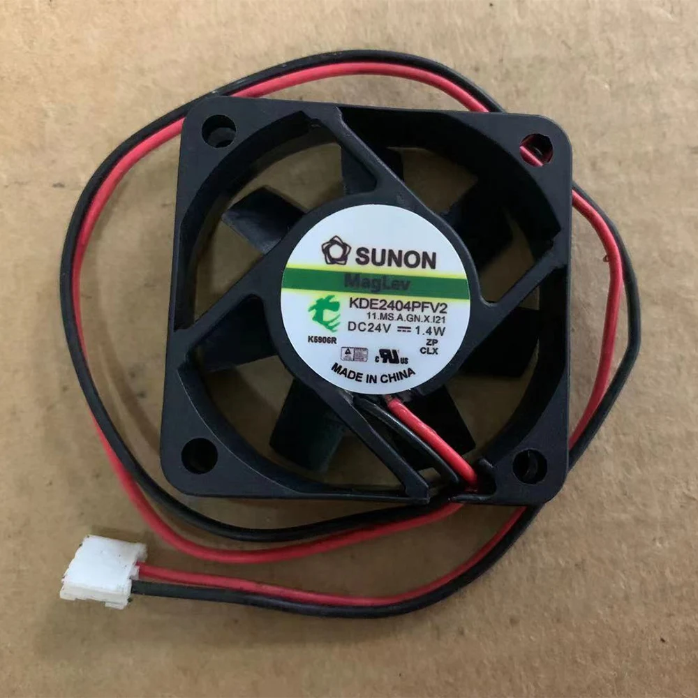 NEW KDE2404PFV2 4010 4CM 24V 1.4W 2pin Maglev Cooling Fan 40X40X10MM Inverter Cooling Fans 2 Pin DC24V 1.4W