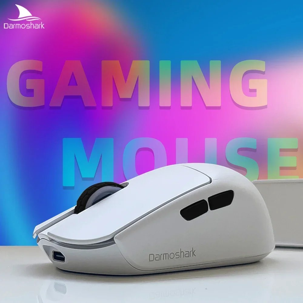 Darmoshark M5PRO Gaming Mouse Wireless Bluetooth Tri-Mode Computer 8KHz polling rate PAM3950 N52840 30000DPI For Laptop Office