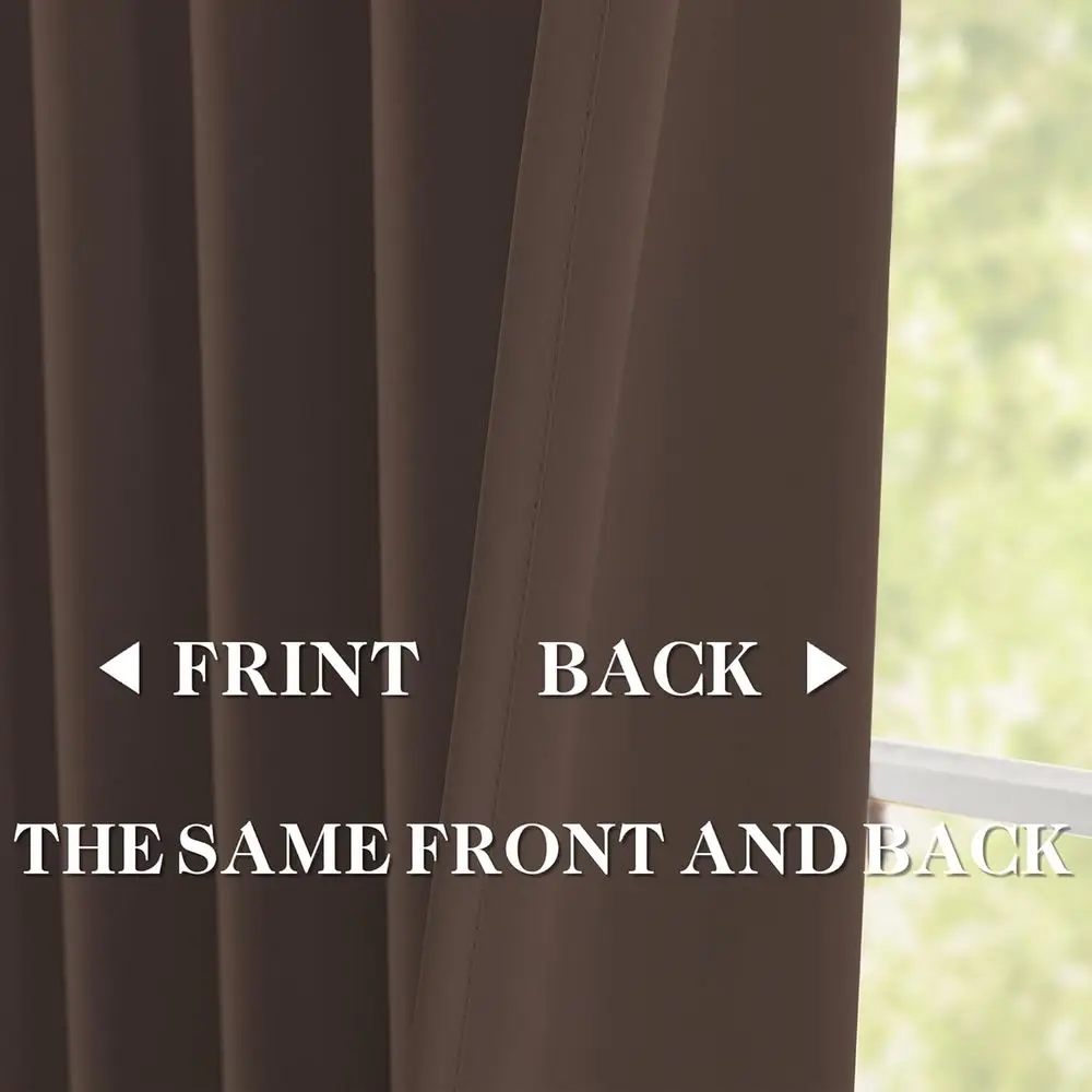 96 lange Verdunkelungsvorhänge mit Quetschfalten, 2er-Pack, 40 breit, wärmeisoliert für Wohn- und Schlafzimmer