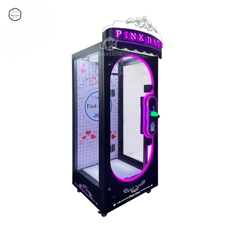 آلة قطع التاريخ الوردي Kaimi آلة مخلب التاريخ الوردي آلات ألعاب الأركيد التي تعمل بقطع النقود المعدنية للبيع