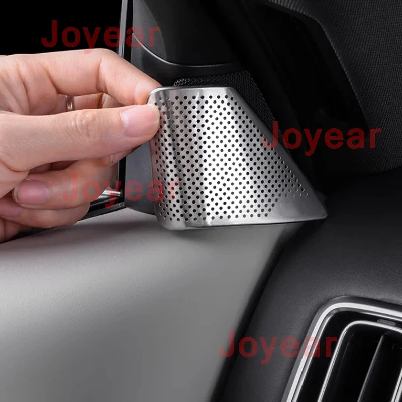 For Leading Ideal LiXiang L8 L9 2021-2023 Car Door Audio Loudspeaker A-pillar Frame Horn Decoration Cover Interior Accessories