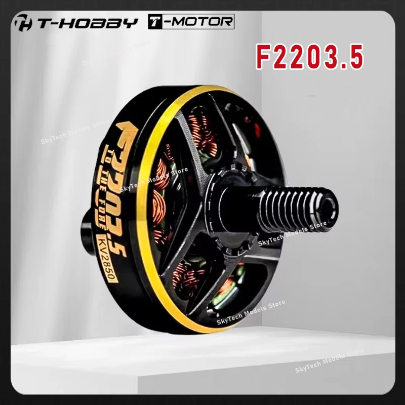 

Бесколлекторный двигатель T-MOTOR T-HOBBY F2203.5 1500/2850/3550KV 3-4S для RC FPV гонок, 3-дюймовых Cinewhoop, 4-дюймовых Toothpick, 5-дюймовых Long Range