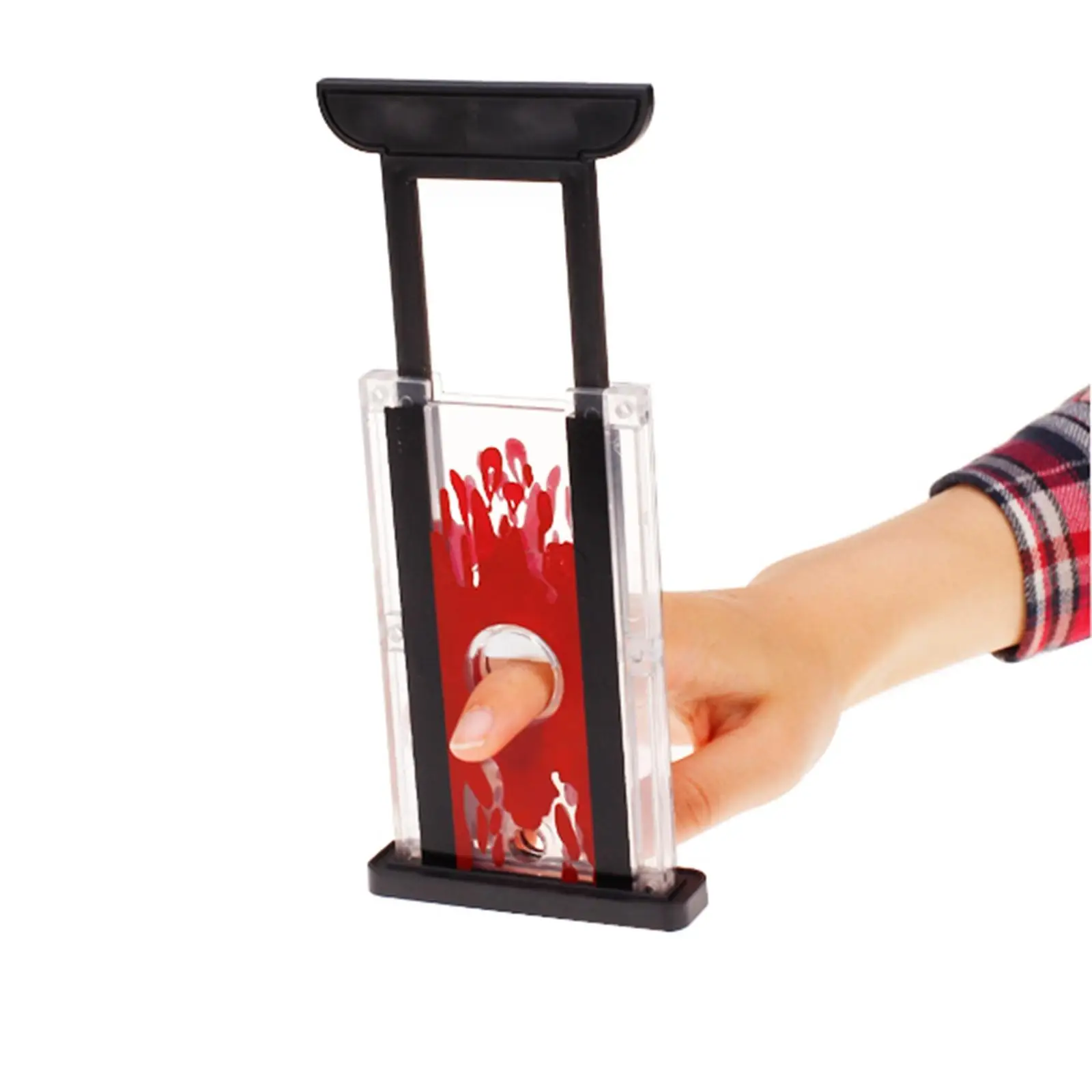 Finger Hay Cutter Chopper Magician Trick Prop Toy