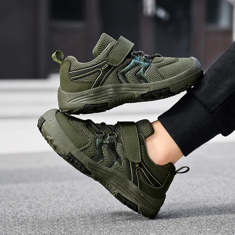 جديد أحذية الأطفال الخريف الأطفال المشي لمسافات طويلة أحذية رياضية تنفس الراحة الفتيان احذية الجري الاطفال المضادة للانزلاق حذاء رياضي حجم 27-37 #5