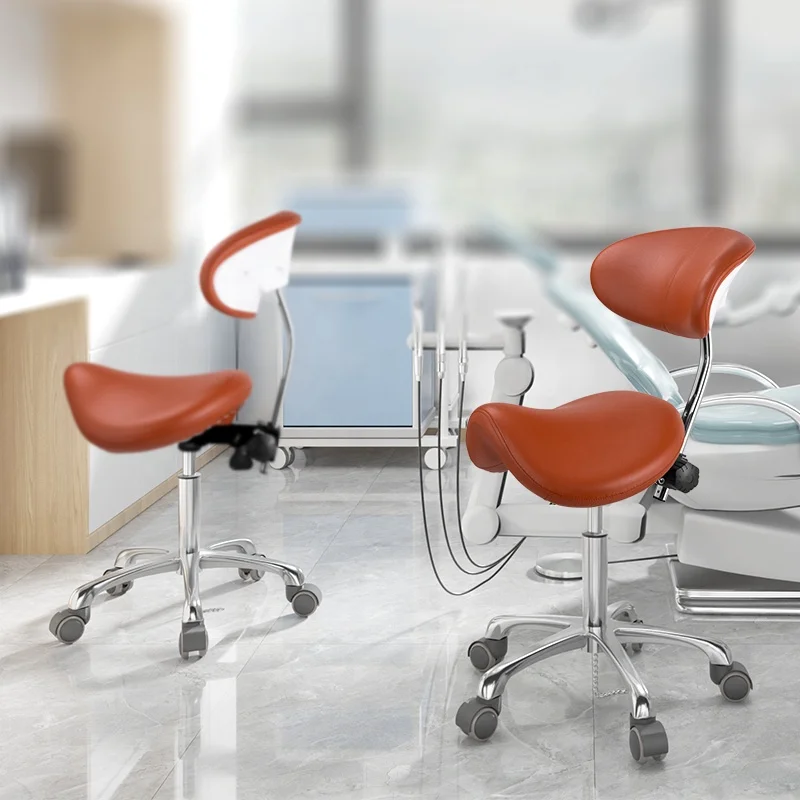 Modern Design Saddle Dentals Chair Direct Commercial Chair Rotate Lift Rocking Recline Laboratory Workshop School Office