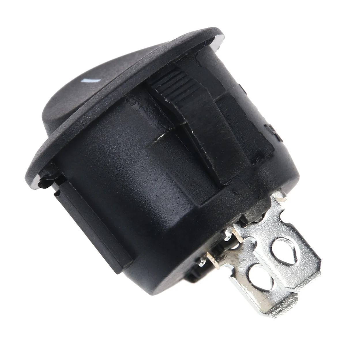 

5 Pcs Boat Type Switch High-performance Rocker 2 Pin Round Marine Latching -pin