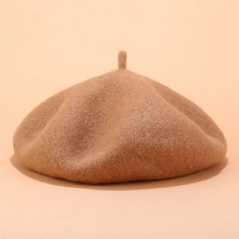 Thumbnail 2 - #25 New Wool Beret Hats Arrivals