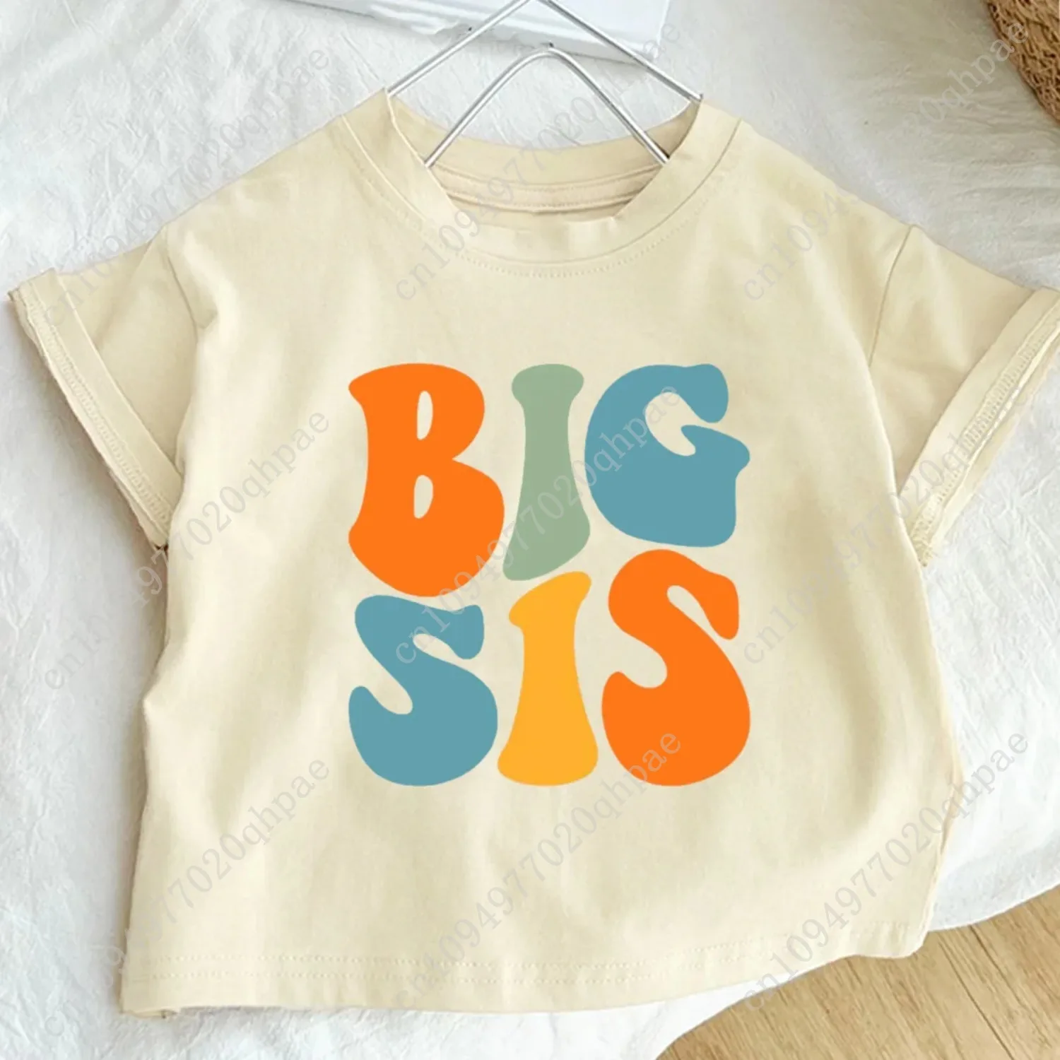 Big bro sis pequeno bro sis impresso família combinando camiseta meninos meninas irmão roupas crianças topos roupa crianças retro camisetas