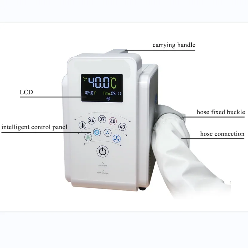 MT MEDICAL Veterinary Automatic Portable Air Warming System For Animals Pet Operation Pad Heating Pad For Pets Surgery