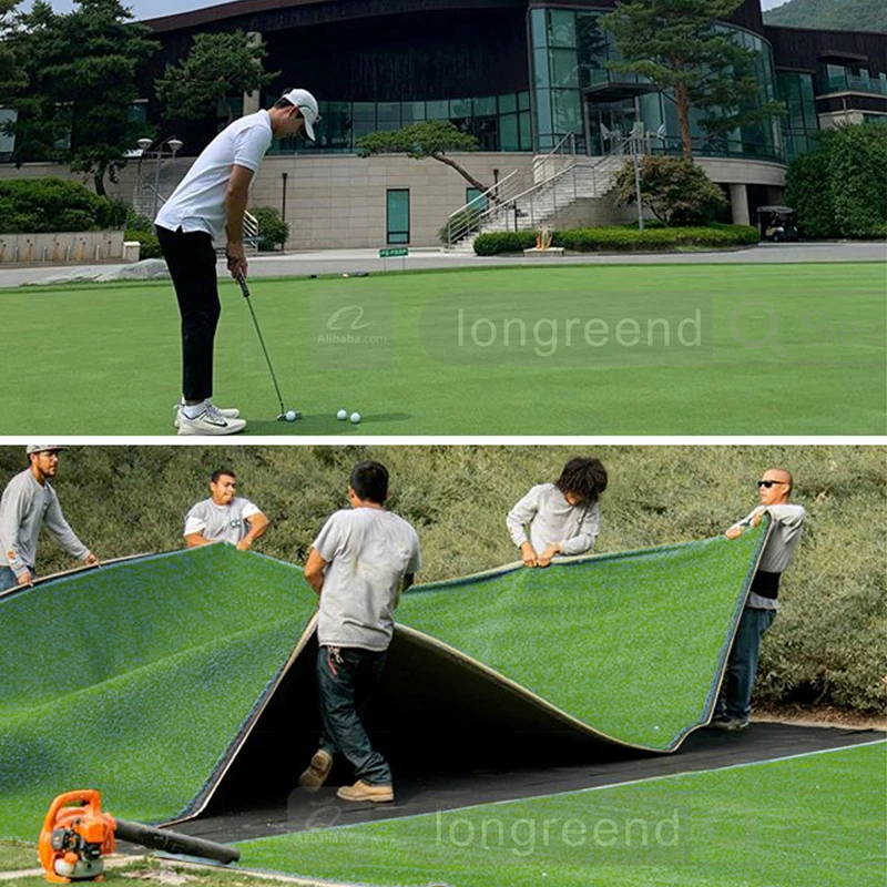 Golf Putting Grass Artificial  Customized Outdoor Putting Green For Backyard