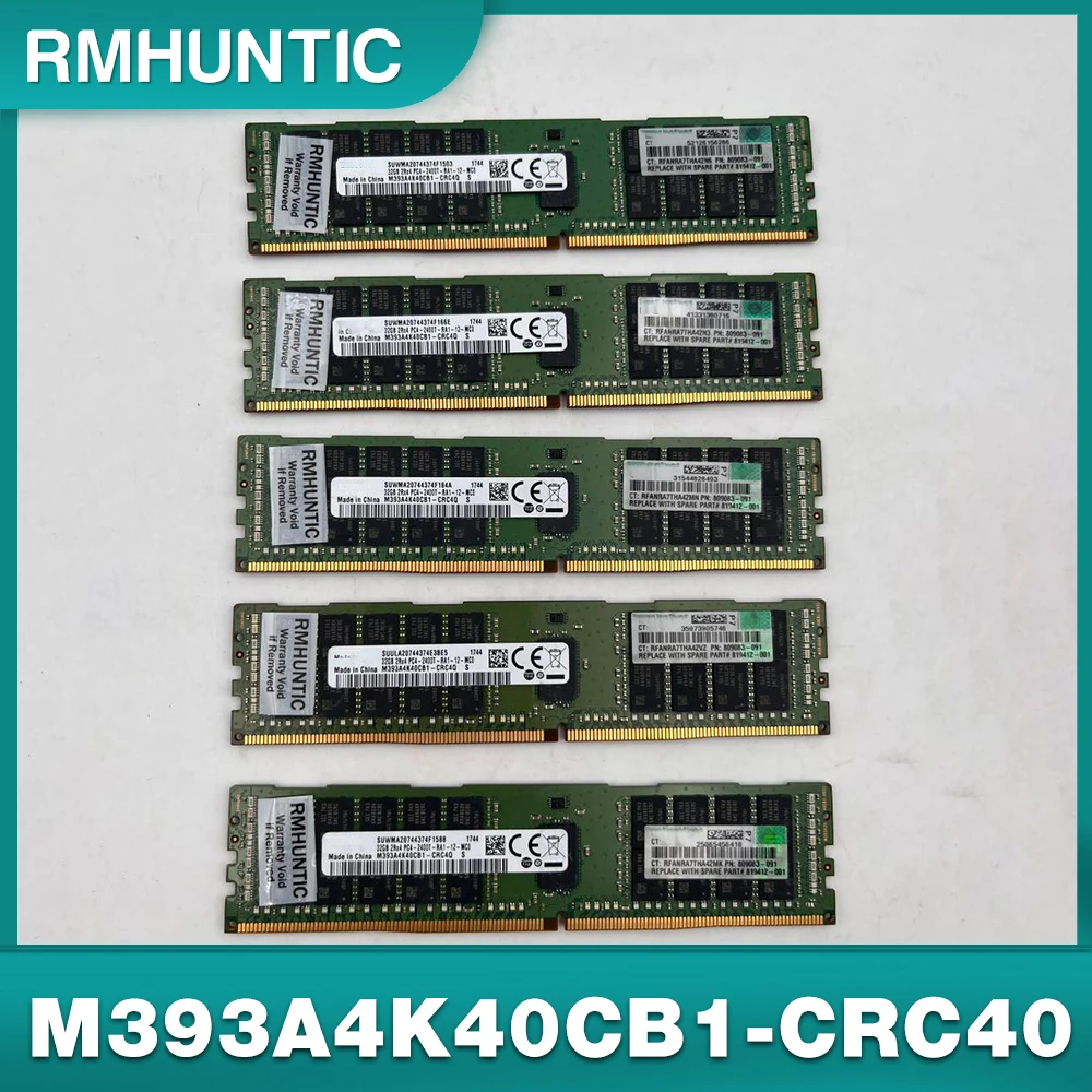 

1PCS RAM 32GB 2Rx4 PC4-2400T для Samsung Memory M393A4K40CB1-CRC40
