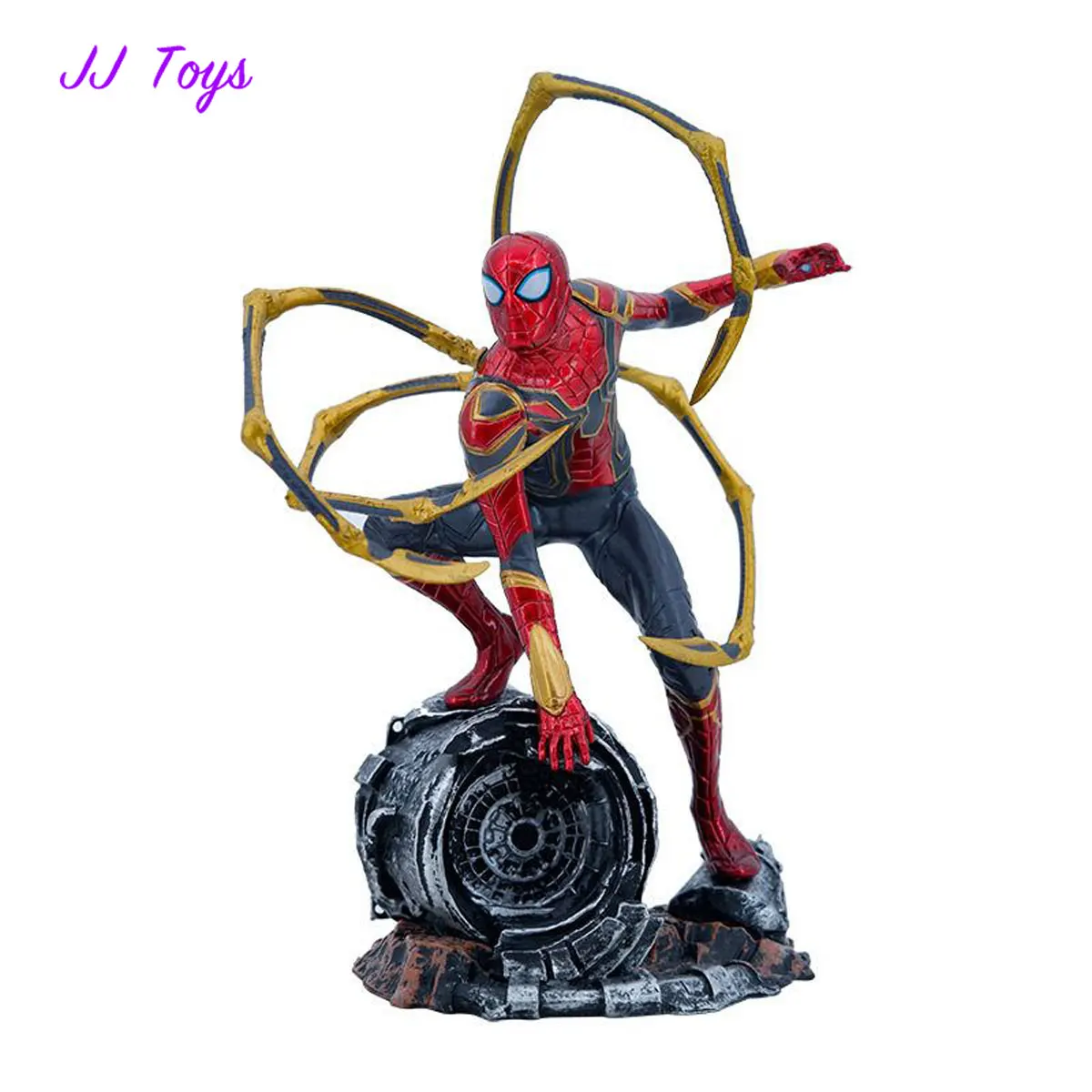 

20cm Marvel Comic Movie figures Iron Spider Action Figure Statue Model Doll Collection Toys Gifts