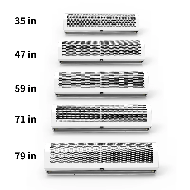 Tenda d'aria a flusso incrociato con protezione dalla polvere e vento forte di fabbrica ODM/OEM 15 anni