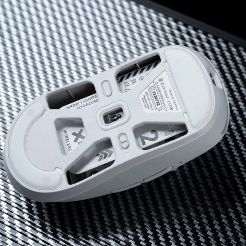 U55C Gaming Mouse Feet Skates for Pulsar Wireless Mouse Glides Curved Edges