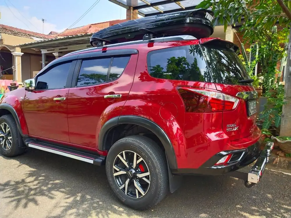 Wheel Arch Mudguards Fender Flares For ISUZU Mu-x 2017 2018 2019 2020 MUX MATTE BLACK COLOR