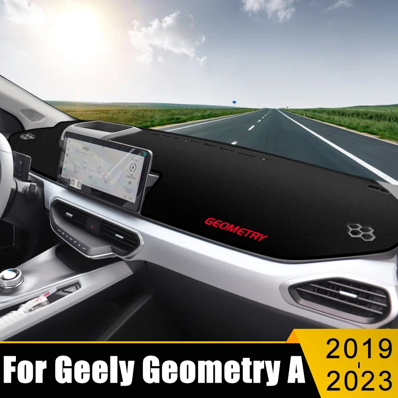 

Car Dashboard Cover Avoid Light Pad Sun Shade Anti-UV Carpets Case Non-Slip Mats For Geely Geometry A 2019 2020 2021 2022 2023