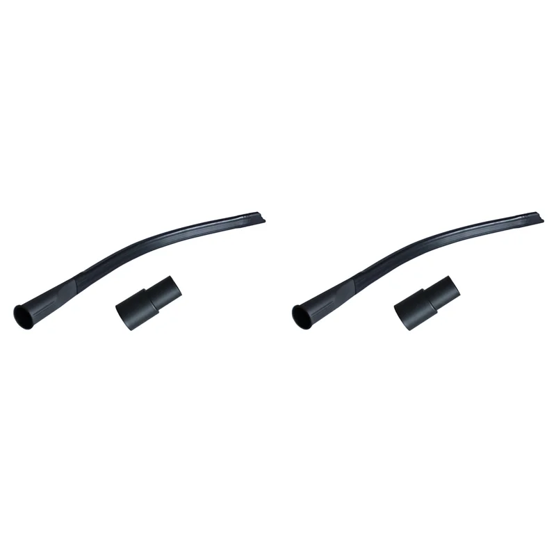 UNCL 2X فوهة مسطحة طويلة 32 مللي متر/35 مللي متر محول خرطوم مجموعة نظافة رئيس شفط مرنة اضافية طويلة شق خرطوم للمكنسة الكهربائية